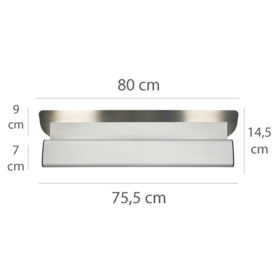 Llana Aluminio / Acero Inoxidable Para Yeso 80 cm, al por Mayor | Almacén de Ferretería