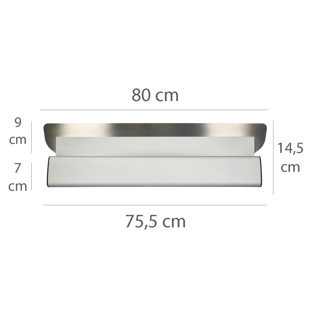 Llana Aluminio / Acero Inoxidable Para Yeso 80 cm, al por Mayor | Almacén de Ferretería