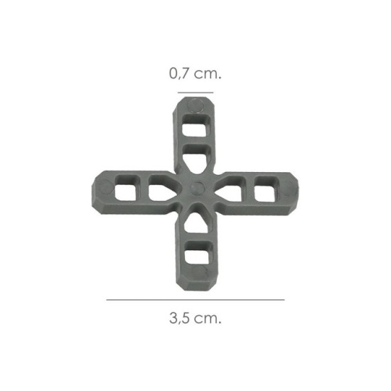 Crucetas Wolfpack Cruz 7 mm (Bolsa 250 Piezas) al por Mayor | Almacén de Ferretería