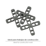 Crucetas Wolfpack Cruz 7 mm (Bolsa 250 Piezas) al por Mayor | Almacén de Ferretería
