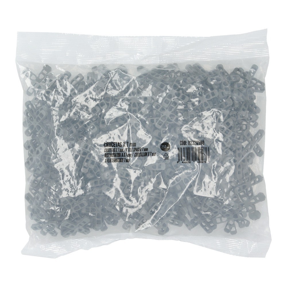 Crucetas Wolfpack Cruz 7 mm (Bolsa 250 Piezas) al por Mayor | Almacén de Ferretería