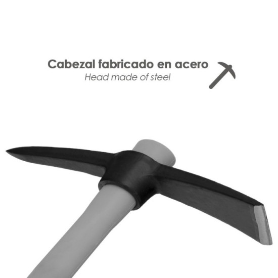 Picachon Con Mango Fibra Vidrio 1500 Gr, al por Mayor | Almacén de Ferretería