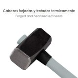 Maza Con Mango Fibra Vidrio 5 Kg, Cabeza Forjada, Con Anillo Anti Vibración, Maza / Porro al por Mayor | Almacén de Ferretería