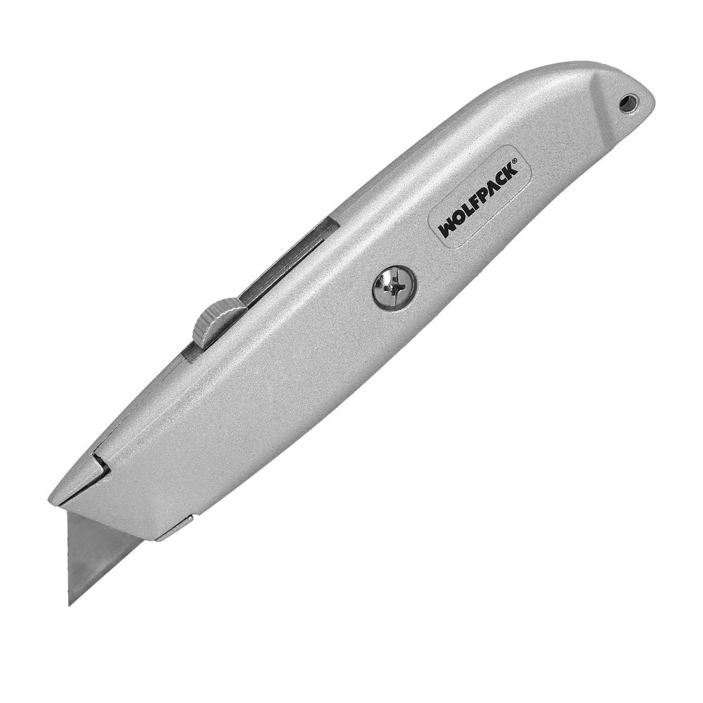 Cutter Hoja Trapezoidal Retráctil Acero Sk5 al por Mayor | Almacén de Ferretería