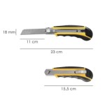Cutter Profesional 18mm Con 8 Hojas Acero Sk5 al por Mayor | Almacén de Ferretería