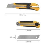 Cutter Ancho Profesional Hoja Acero Sk5 25mm, al por Mayor | Almacén de Ferretería
