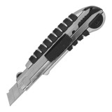 Cutter Aluminio Profesional 18mm Con 5 Hojas Acero Sk5 al por Mayor | Almacén de Ferretería