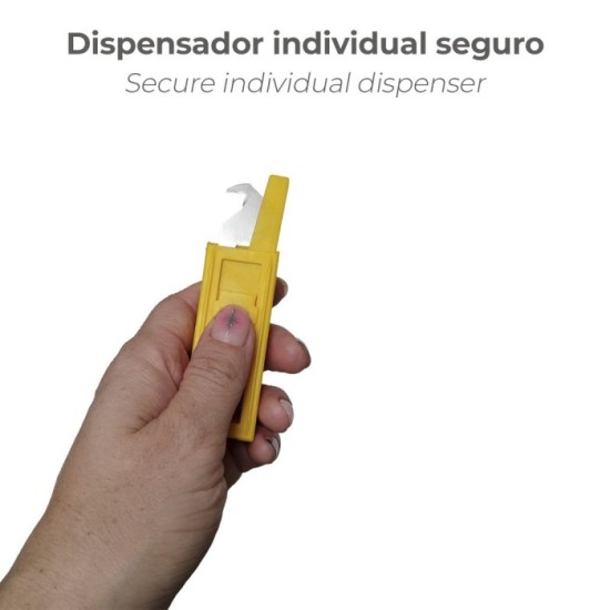 Hoja Cuchillo Gancho (Dispensador de 10 hojas) al por Mayor | Almacén de Ferretería