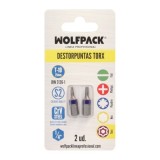 Puntas Destornillador Torx 10 Inviolable (2 Piezas), Acero S2 al Cromo Vanadio, Puntas Hexagonales, Destorpuntas, al por Mayor |
