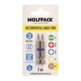 Puntas Largas Destornillador Torx T15 (2 Piezas), Acero S2 al Cromo Vanadio, Puntas Hexagonales, Destorpuntas, al por Mayor | Al