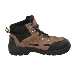 Botas Seguridad "Tiborx" S1P+SR+FO  Talla 38 Puntera Reforzada, Suela Antiperforación Antideslizante, Botas Trabajo Seguridad (P