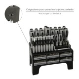 Juego de Destornilladores / Destorpuntas 100 Piezas Con Soporte Expositor al por Mayor | Almacén de Ferretería