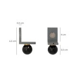 Juego Angulares Magneticos Para Reglas 40x40 mm, Nivel Pared, Nivelador Pared, al por Mayor | Almacén de Ferretería
