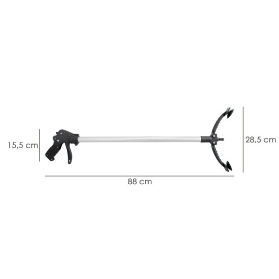 Pinza Coger Objetos 88 cm De Aluminio Con Ventosas y Seguro De Bloqueo al por Mayor | Almacén de Ferretería