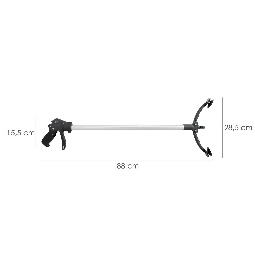 Pinza Coger Objetos 88 cm De Aluminio Con Ventosas y Seguro De Bloqueo al por Mayor | Almacén de Ferretería