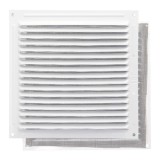 Rejilla Ventilación Aluminio Con Mosquitera Atornillable 200 x 200 mm, Color Blanco al por Mayor | Almacén de Ferretería