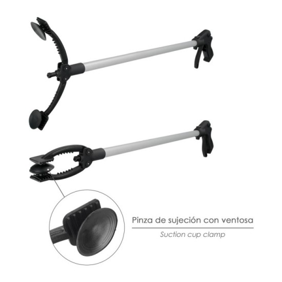 Pinza Coger Objetos 88 cm De Aluminio Con Ventosas y Seguro De Bloqueo al por Mayor | Almacén de Ferretería