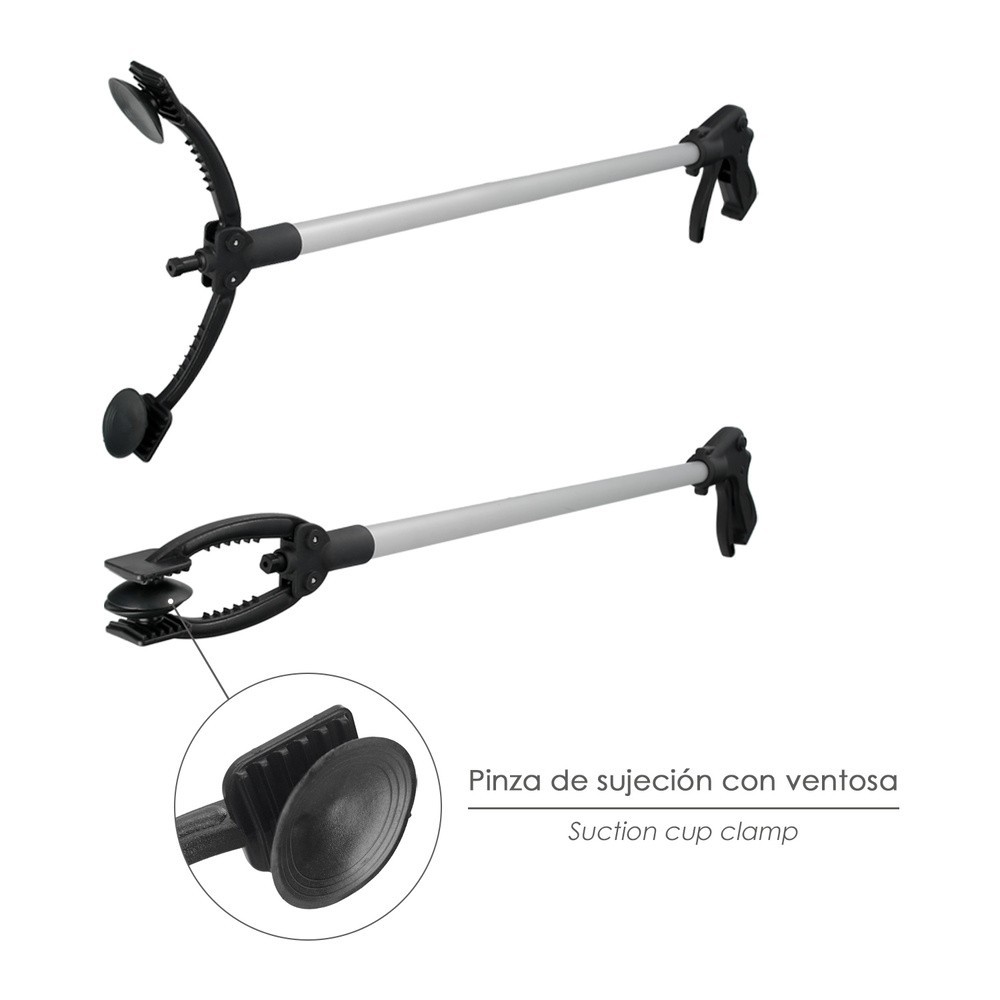 Pinza Coger Objetos 88 cm De Aluminio Con Ventosas y Seguro De Bloqueo al por Mayor | Almacén de Ferretería