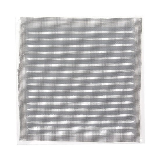 Rejilla Ventilación Aluminio Con Mosquitera Atornillable 200 x 200 mm, Color Blanco al por Mayor | Almacén de Ferretería