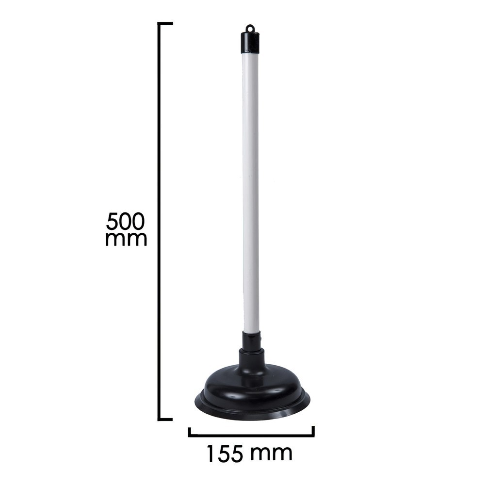 Desatascador Ventosa Grande Ø15,5x50cm al por Mayor | Almacén de Ferretería