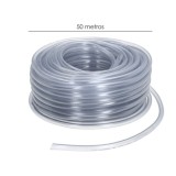 Manguera Transparente Nivel  6x8 mm, Rollo 50 metros al por Mayor | Almacén de Ferretería