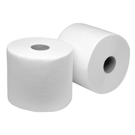 Papel Secamanos 650 Servicios (Pack 2 Rollos) Apto Uso Alimentario Doble Capa Celusosa 100% al por Mayor | Almacén de Ferretería