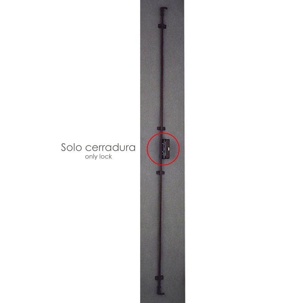 Cerradura Falleba Sin Llave 93/ Marron al por Mayor | Almacén de Ferretería