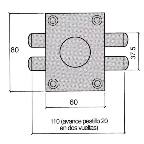 Cerradura Ucem 4111-hb/60 al por Mayor | Almacén de Ferretería