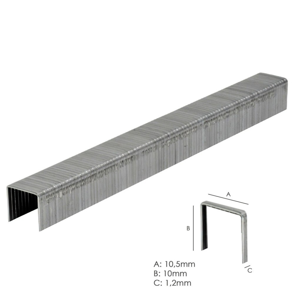 Grapa Maurer Numero 4 / 10 mm, 1,250 piezas al por Mayor | Almacén de Ferretería