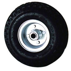 Rueda Carretilla Almacen / Sacos  Neumática Llanta Galvanizada  20 mm,