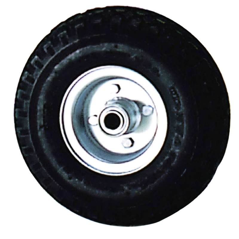 Rueda Carretilla Almacen / Sacos  Neumática Llanta Galvanizada  20 mm,
