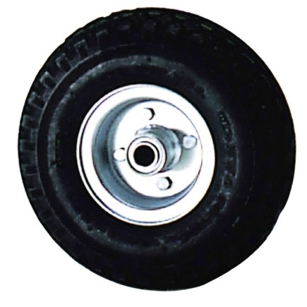 Rueda Carretilla Almacen / Sacos  Neumática Llanta Galvanizada  20 mm,