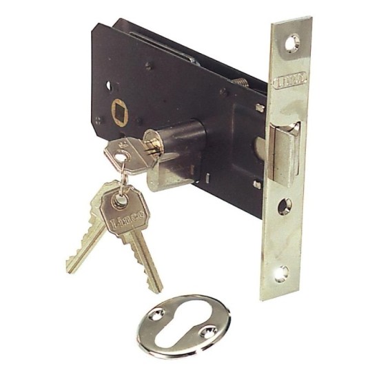 Cerradura Lince 5557         Inoxidable / 70 mm, al por Mayor | Almacén de Ferretería