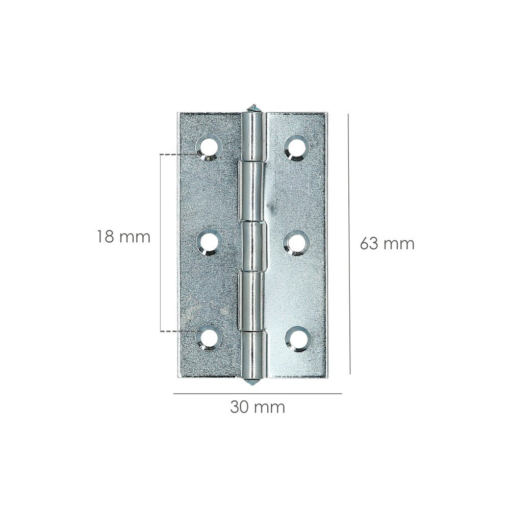 Bisagra 5005 Zincada         2-1/2" al por Mayor | Almacén de Ferretería