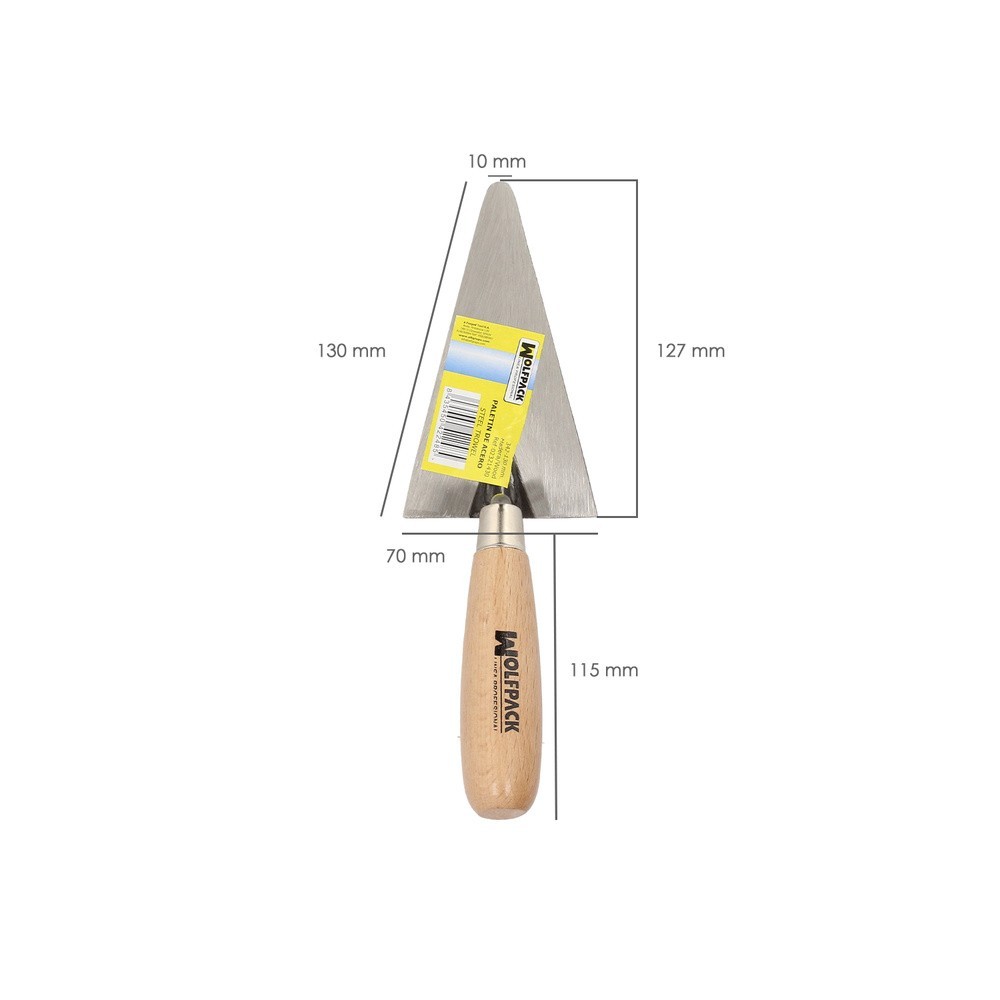 Paletin Wolfpack Mango Madera 342 / 130 mm, al por Mayor | Almacén de Ferretería