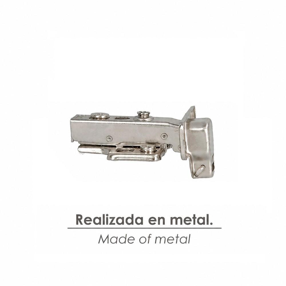 Bisagra De Cazoleta Recta Ralentizada 35 mm, (Cierre Suave) al por Mayor | Almacén de Ferretería