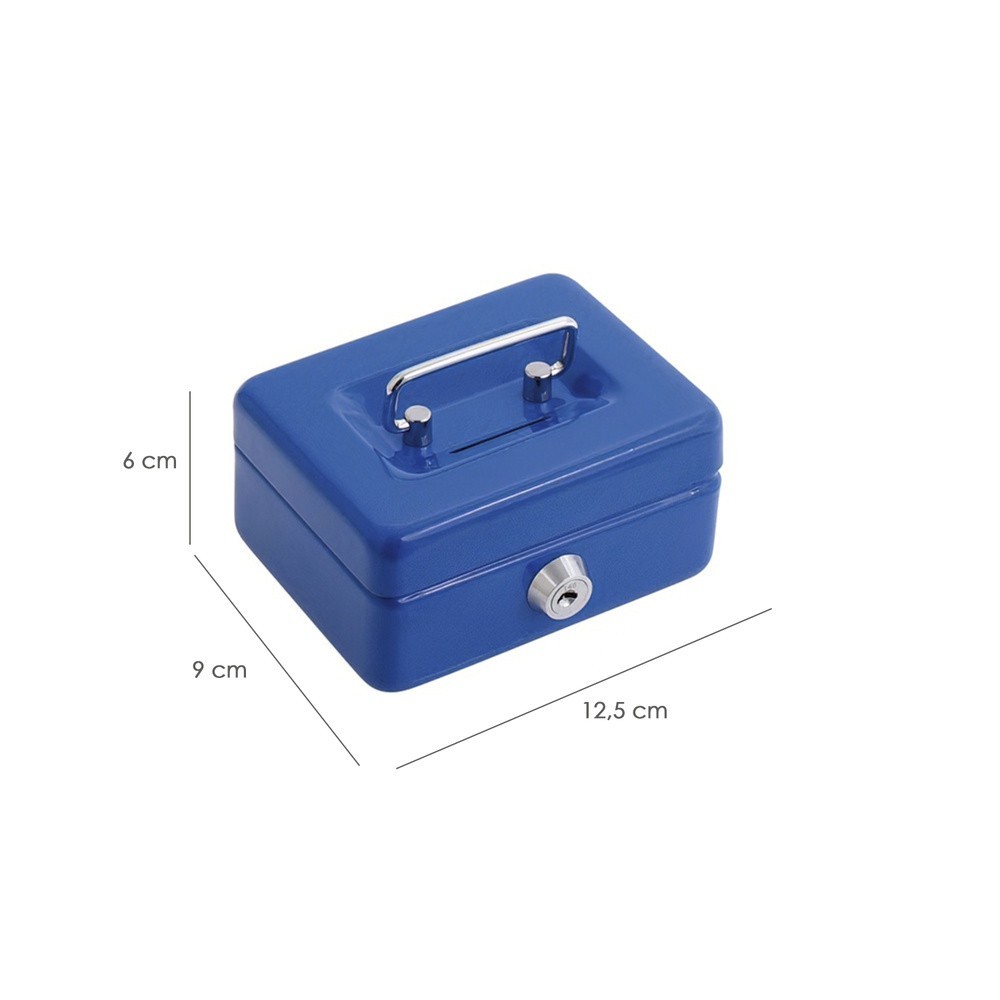 Caja Caudales Wolfpack  Pintada Nº 0   125x 90 mm, con Ranura Hucha al por Mayor | Almacén de Ferretería