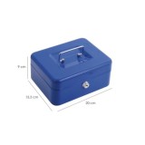 Caja Caudales Wolfpack  Pintada Nº 2   200x155 mm, Con Bandeja Interior al por Mayor | Almacén de Ferretería