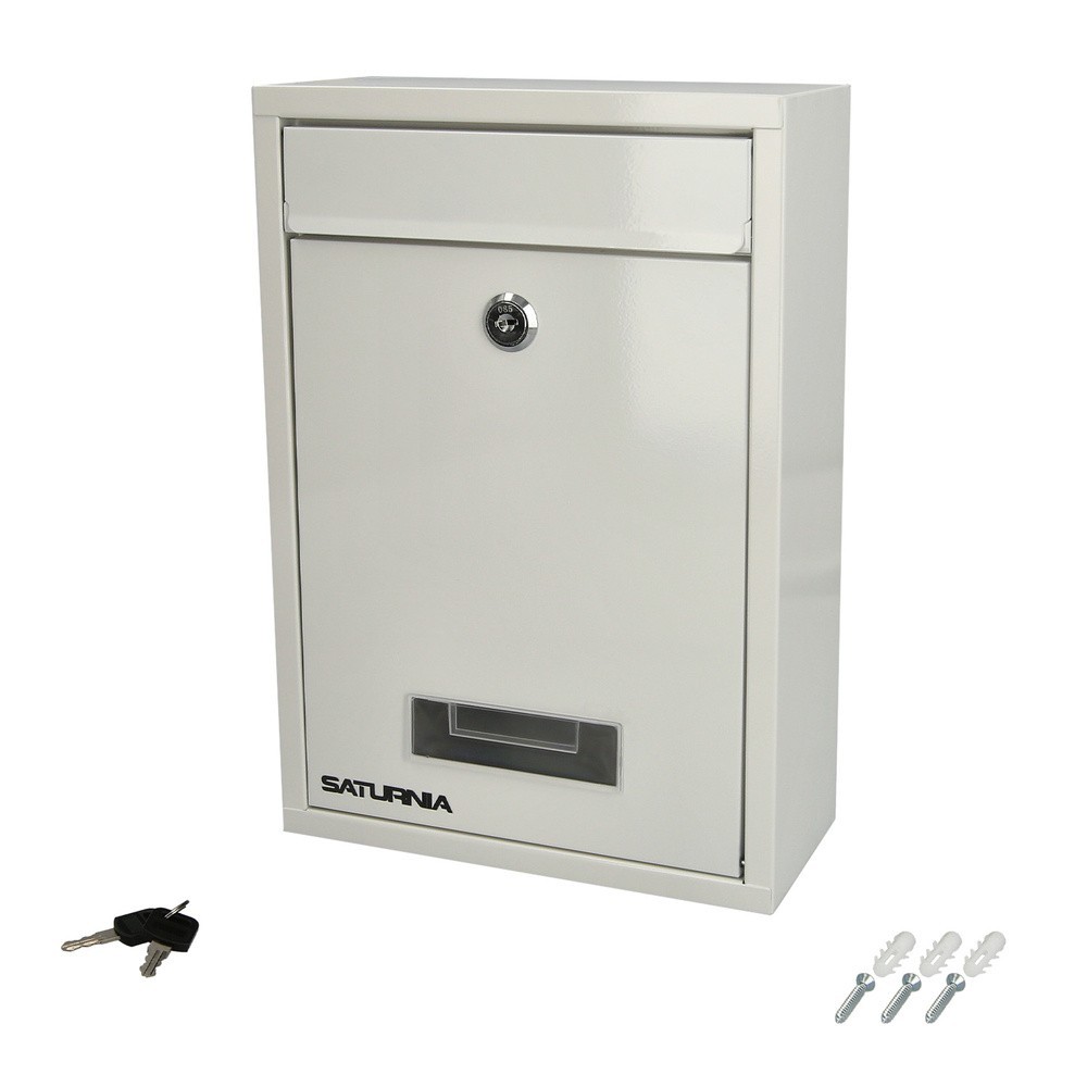 Buzon Square Blanco 26 x 9 x 31 (Alt,) cm, al por Mayor | Almacén de Ferretería