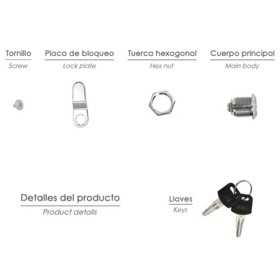 Cerradura Recambio Para Buzon Residence al por Mayor | Almacén de Ferretería