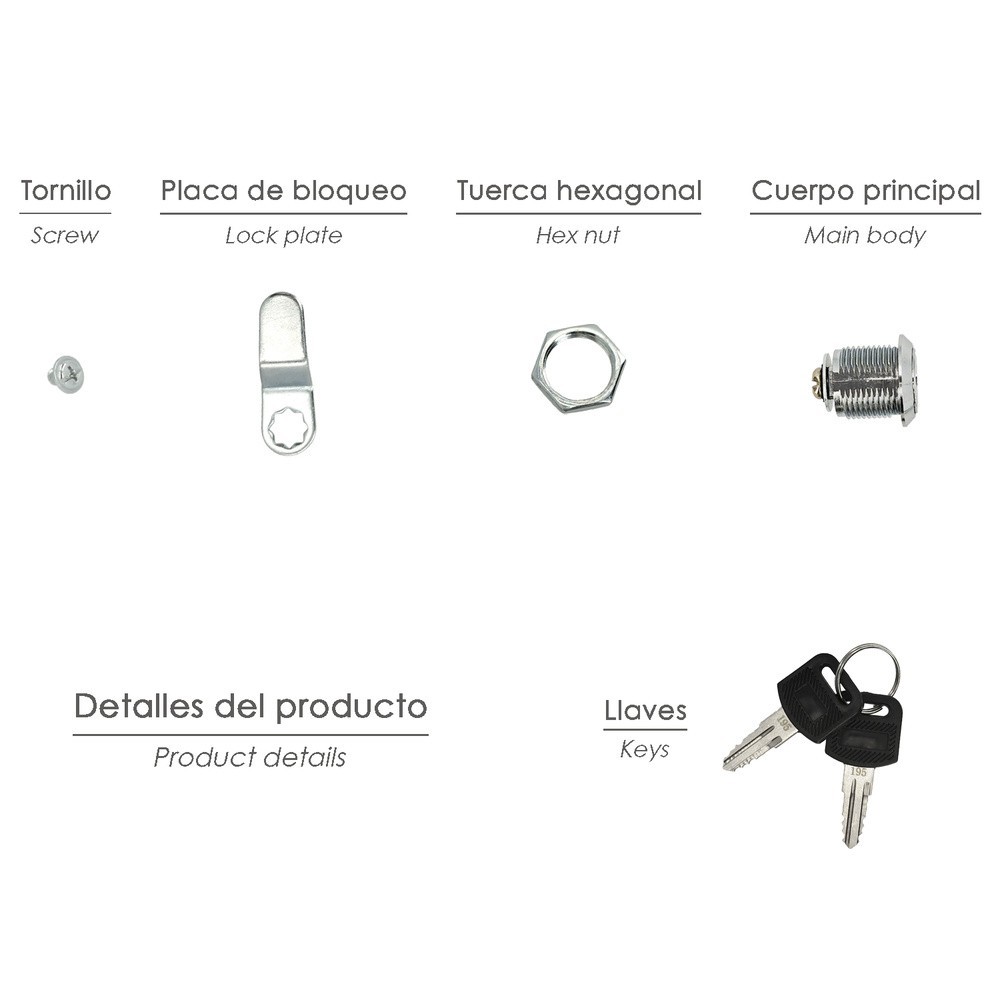 Cerradura Recambio Para Buzon Residence al por Mayor | Almacén de Ferretería