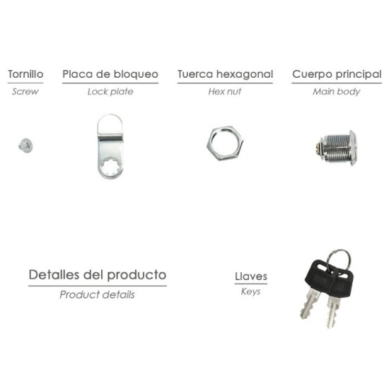 Cerradura Recambio Para Buzon Country al por Mayor | Almacén de Ferretería