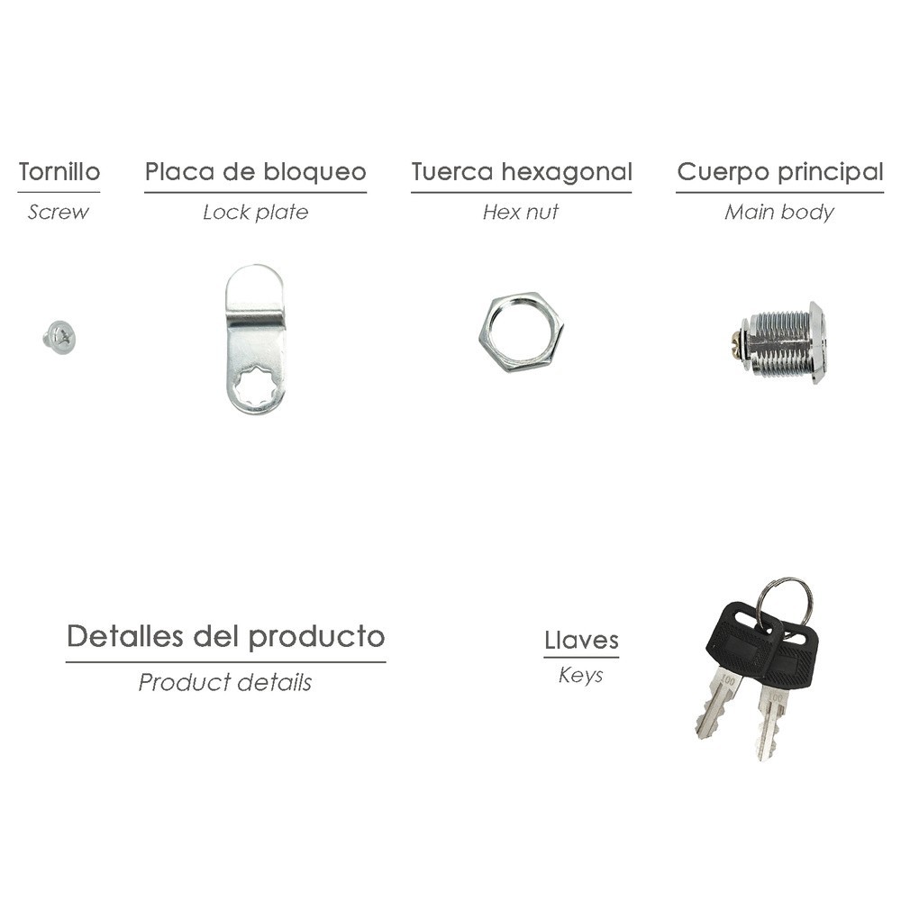 Cerradura Recambio Para Buzon Country al por Mayor | Almacén de Ferretería