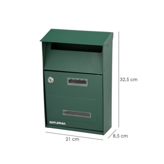 Buzon Exterior Country Verde 215 x 320 x 105 mm, al por Mayor | Almacén de Ferretería