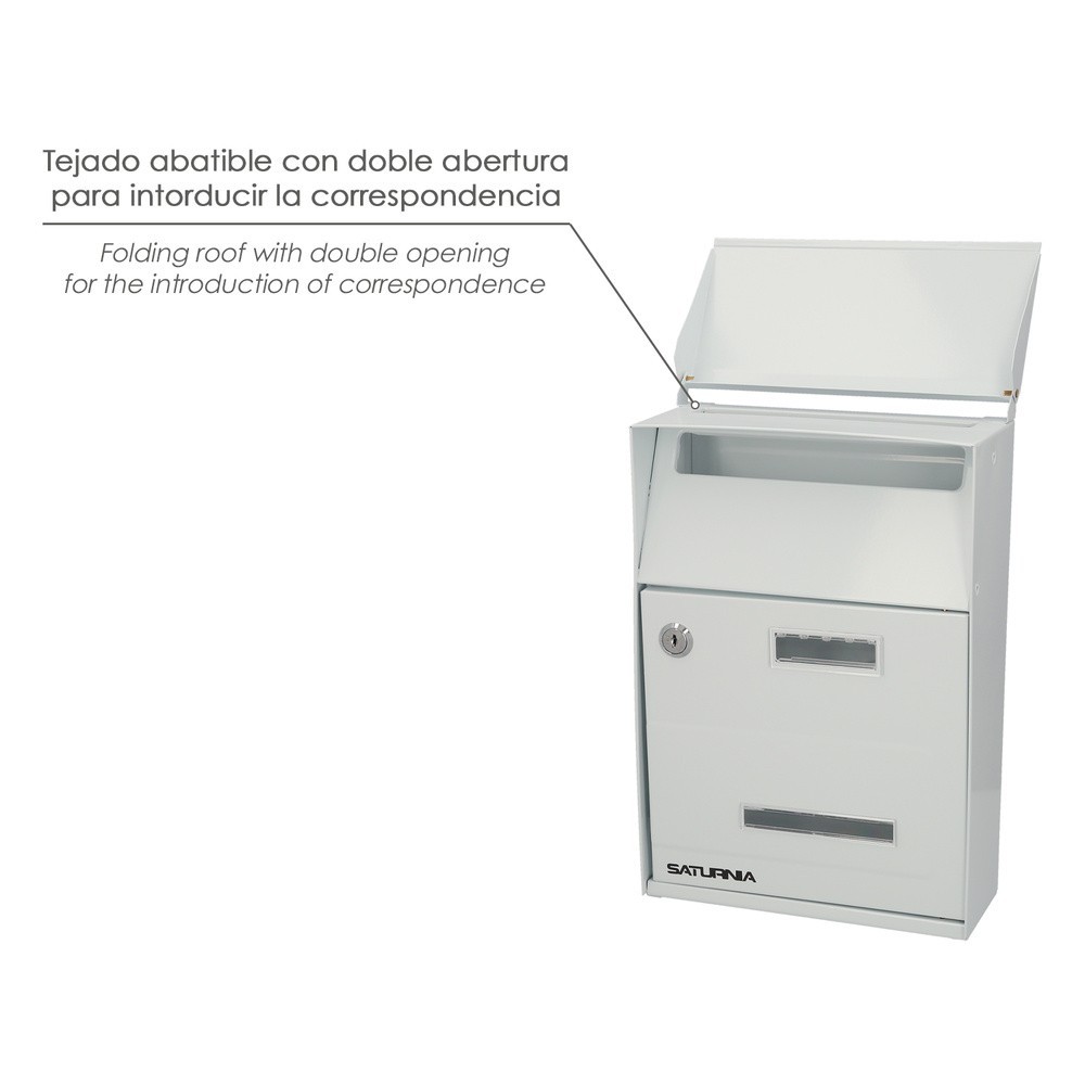 Buzon Exterior Country Blanco 215 x 320 x 105 mm, al por Mayor | Almacén de Ferretería
