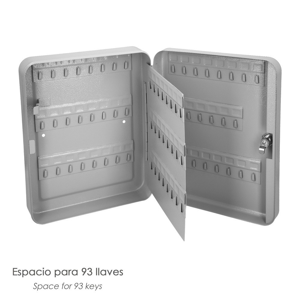 Armario De Seguridad Para Llaves Para 93  Llaves, Armario Seguridad Llaves, Armario Llavero, 6x24x30 cm, al por Mayor | Almacén 