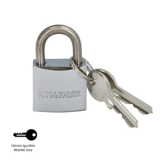 Candado Inoxidable Arco Normal  30mm, al por Mayor | Almacén de Ferretería