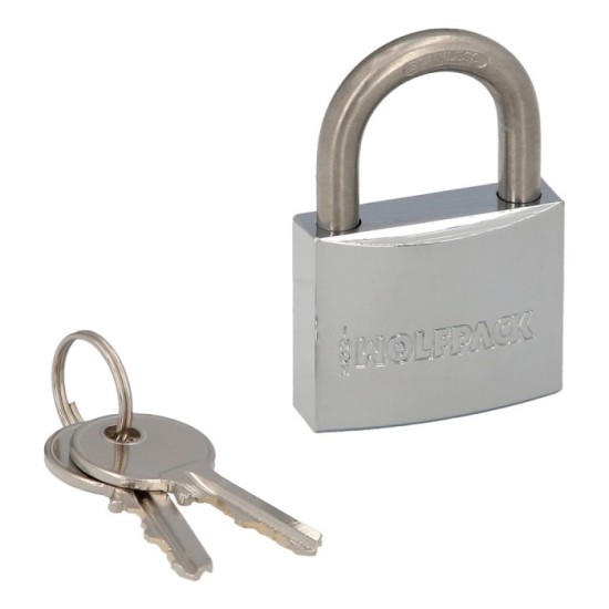 Candado Inoxidable Arco Normal  40mm, al por Mayor | Almacén de Ferretería