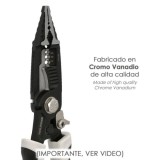 Alicates Multifuncion Especial Cables, Multiherramienta Electricista, Pelacables, Cortacables, Alicates Terminales, Alicates, al