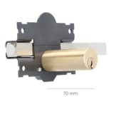Cerrojo b-4 llave 2 lados pasador de 183mm cilindro redondo de 70mm al por Mayor | Almacén de Ferretería